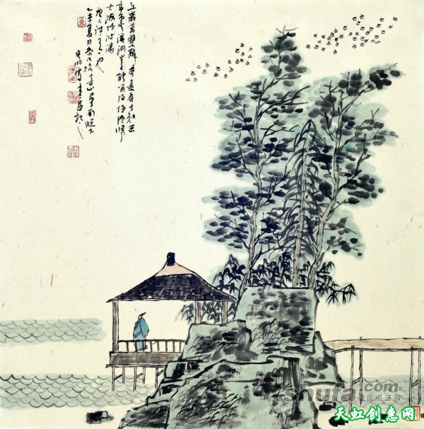 吴宏昀国画作品-5