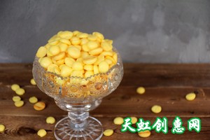 入口即化的蛋黄小饼干