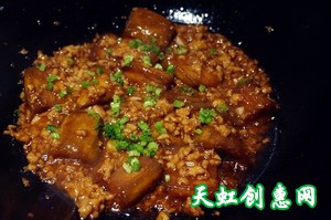 红烧肉末茄子