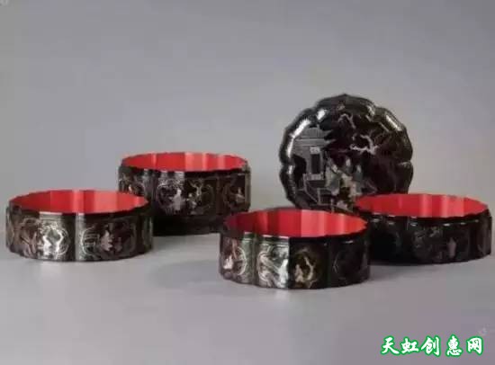 中国漆器工艺品欣赏