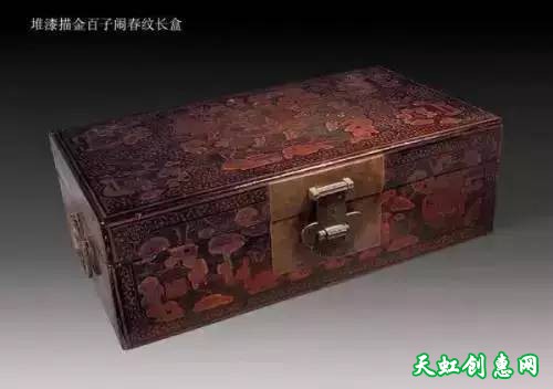 中国漆器工艺品欣赏