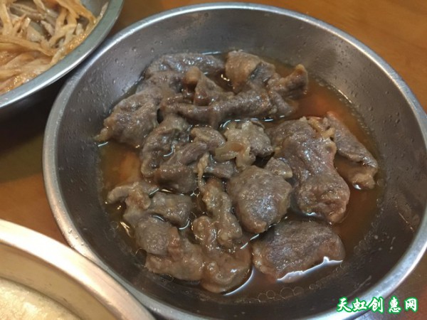 蒸瘦肉