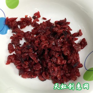 蔓越莓绿豆糕