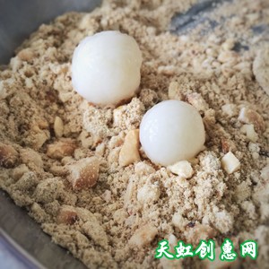 黄豆红糖麻糍怎么做