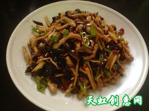 木耳杏鲍菇炒肉丝怎么做