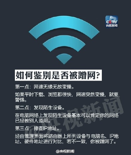 9张图教你防家中WiFi被盗用！