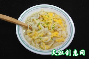 银鱼菌菇鸡蛋汤怎么做