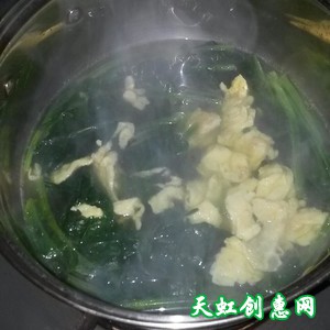 菠菜鸡蛋汤怎么做