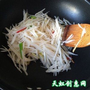 莲菜（莲藕）炒肉丝怎么做