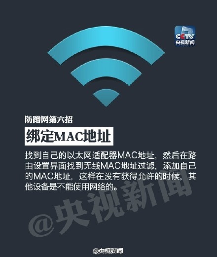 9张图教你防家中WiFi被盗用！