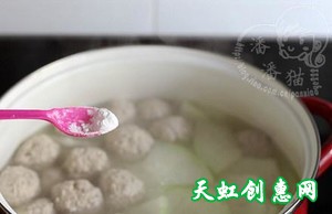 冬瓜汆丸子汤怎么做