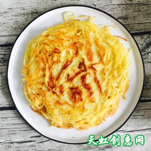 土豆丝鸡蛋饼怎么做