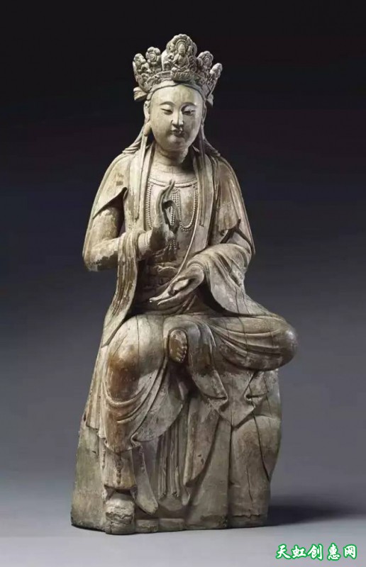 古代木雕佛像工艺品欣赏