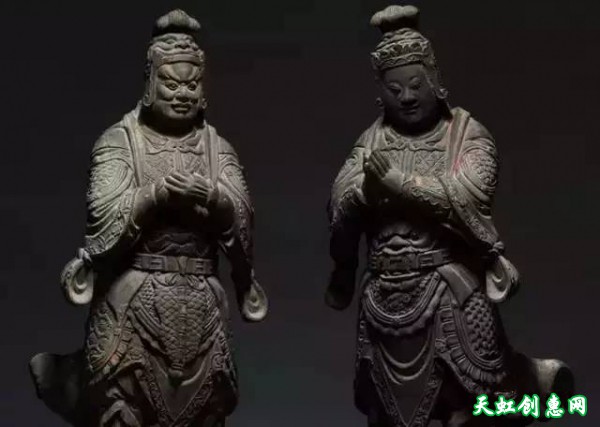 古代木雕佛像工艺品欣赏