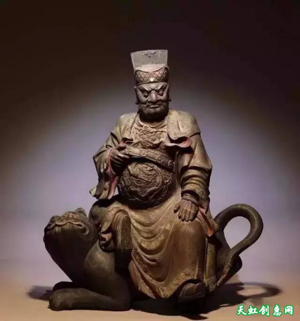 古代木雕佛像工艺品欣赏