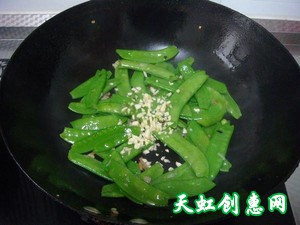 蒜蓉荷兰豆怎么做