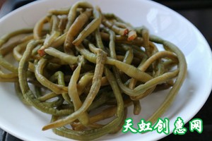 酸豆角炒鸡丁怎么做