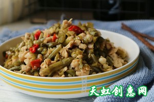 酸豆角炒鸡丁怎么做