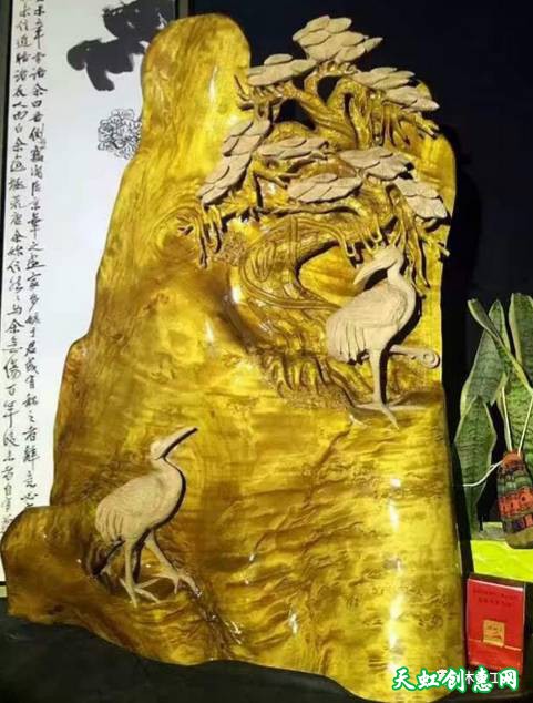 金丝楠乌木摆件工艺作品欣赏