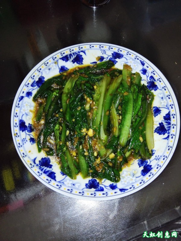 蒜蓉油麦菜怎么做