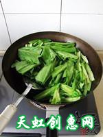 豆豉鲮鱼油麦菜怎么做