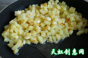 干煎土豆鸡丁怎么做