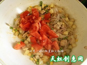 浓情海鲜焗饭怎么做