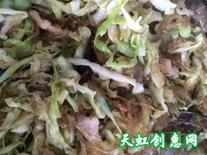 粉丝圆白菜怎么做