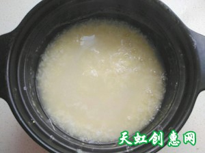 二米青菜虾仁粥怎么做