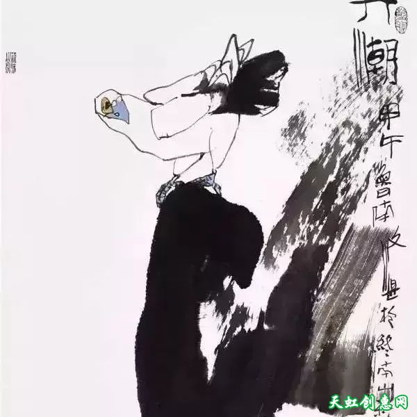 江文湛中国画作品