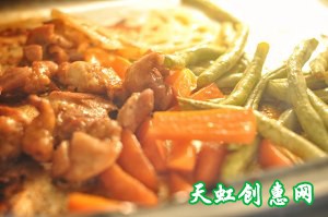 烤鸡时蔬咖喱饭怎么做