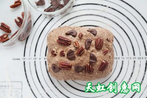 核桃燕麦巧克力欧包怎么做