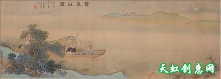 扬州画家禹之鼎中国画作品