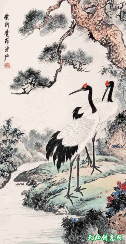 满族画家溥佐中国画作品《溥佐画集》