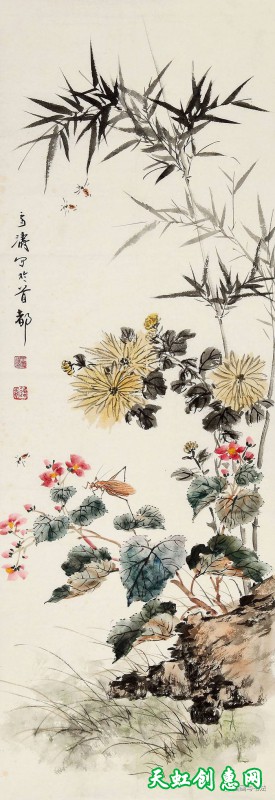 大师笔下的花鸟画作品欣赏