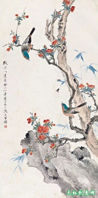 大师笔下的花鸟画作品欣赏