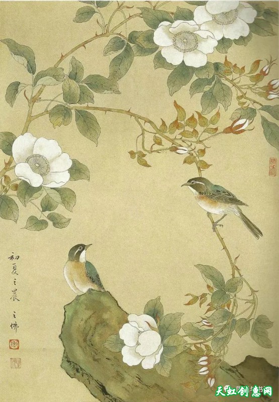 大师笔下的花鸟画作品欣赏