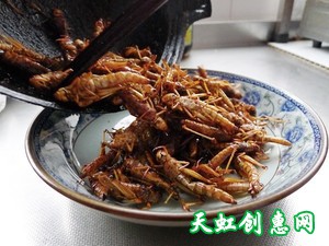 炸蚂蚱怎么做