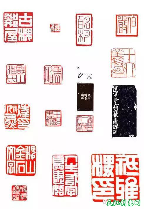 清代7大名家篆刻代表作品