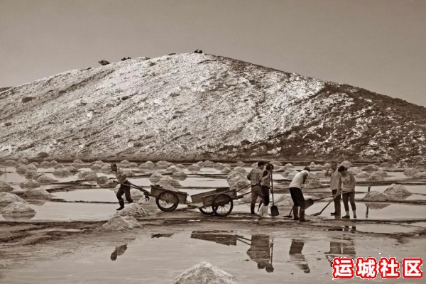 运城盐湖民国时期是啥样,19张老照片带你走进盐湖的“前世今生