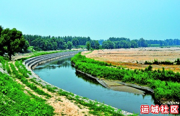 89年和2020年河津汾河照片