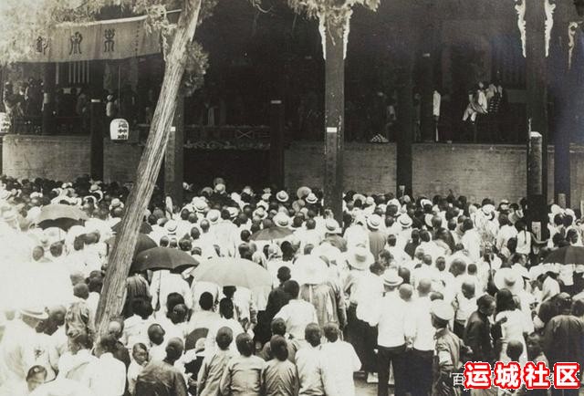 1942年运城池神庙大祭活动是什么样的（图片）