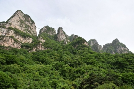 五老峰棋盘山峰看点