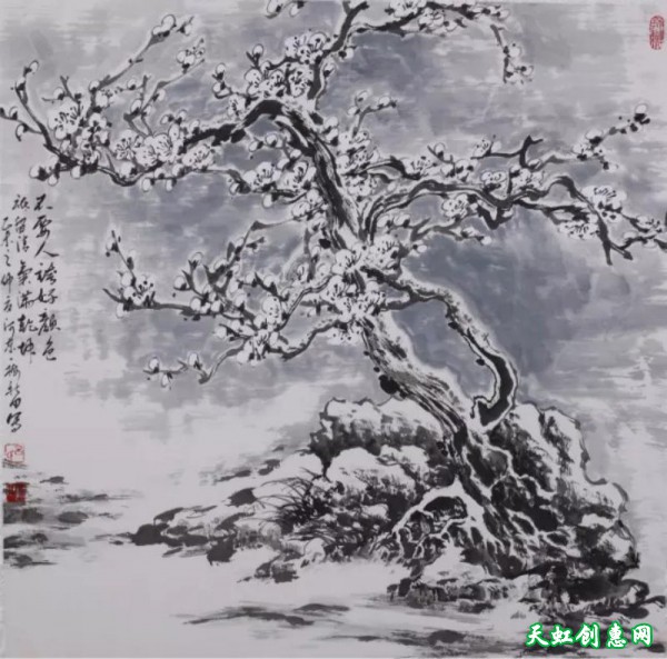 运城画家吕新田中国画作品