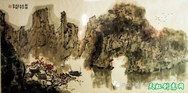 运城画家永济杨自新中国画作品