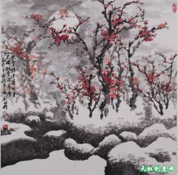 运城画家吕新田中国画作品