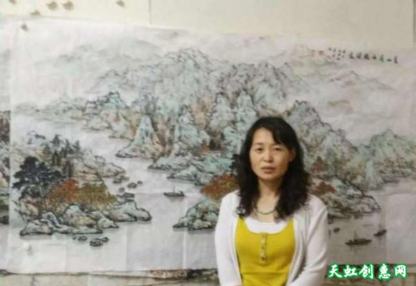 运城画家杨理稳中国画作品