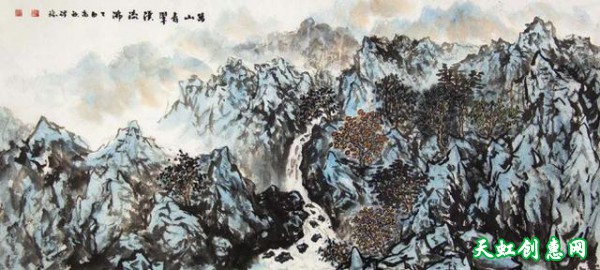 运城画家杨理稳中国画作品