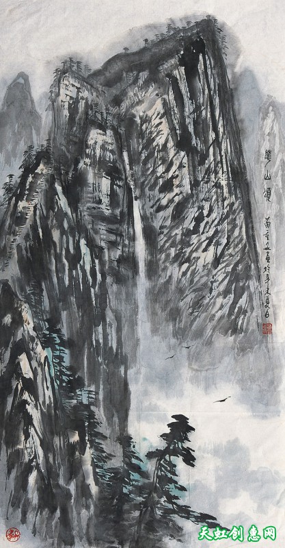 运城画家苗重安中国画作品