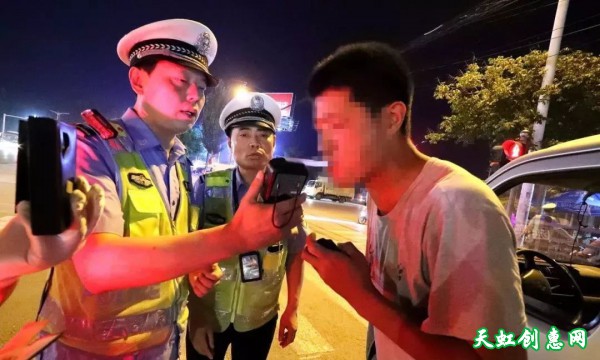 运城交警支队开展周末夜查统一行动